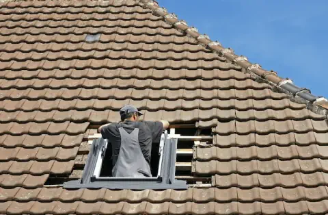 Pose de velux - Bégrolles-en-Mauges